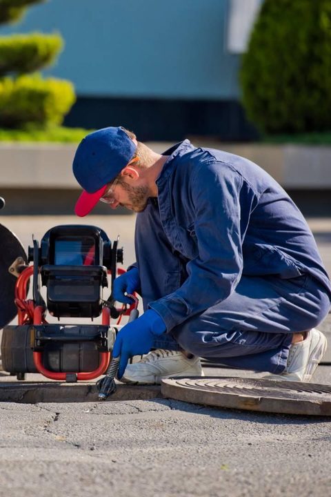 Inspection de canalisation par caméra